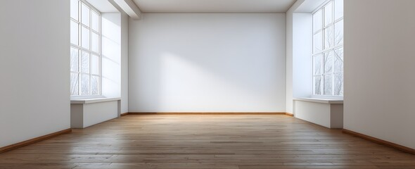 Fototapeta premium empty room with window