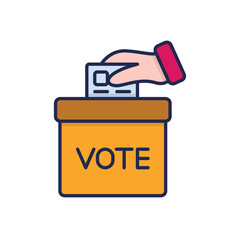 Ballot Box Vector icon