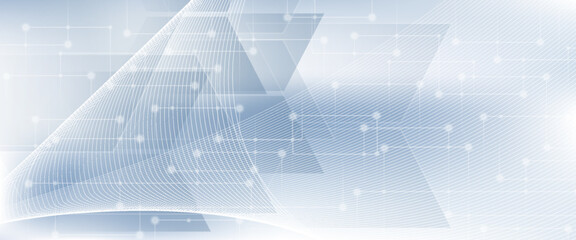 Circuit technology system. For business presentation. Abstract background. vector illustration