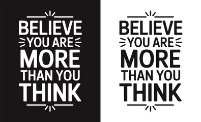 Obraz premium Motivational quote typography t-shirt design
