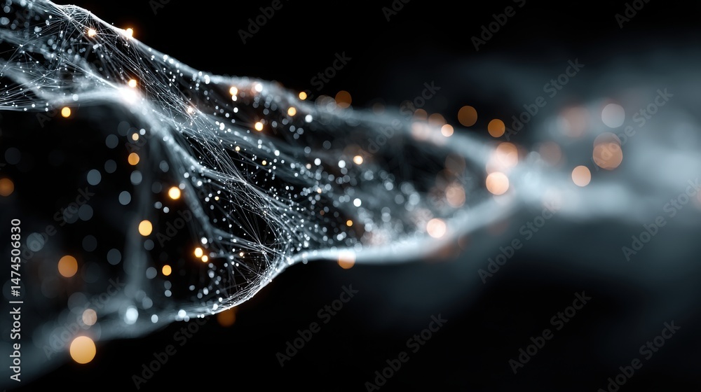 Poster abstract digital technology background modern high tech innovation future concept network connection ai communication big data pattern for banner poster website vector eps10,photo stocks