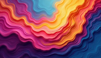 Fototapeta premium Vibrant abstract background with colorful swirls and textures , vivid, vibrant colors