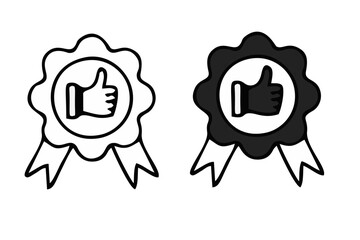 Best Choice icon. Line style simple element from e-commerce icons collection