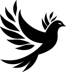 dove of peace vector
