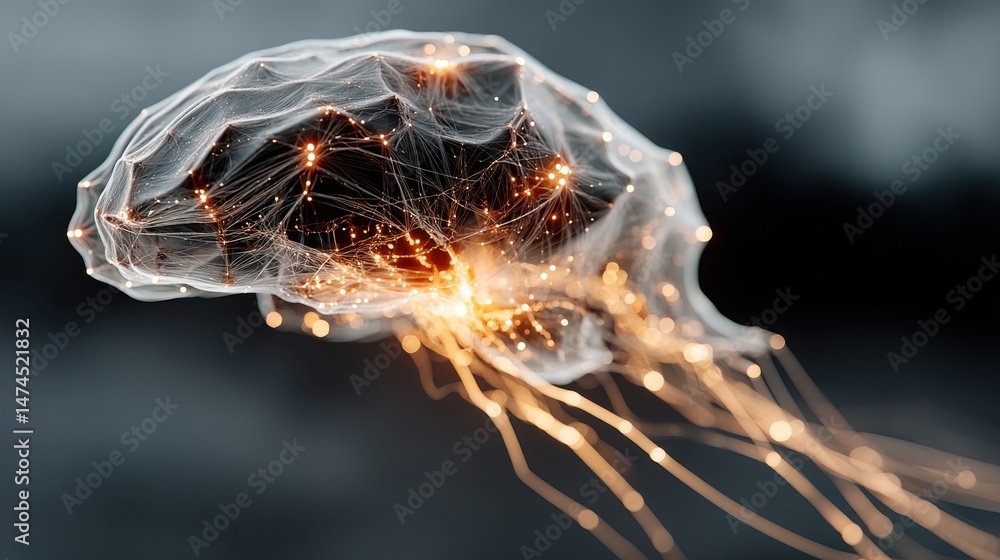 Aufkleber ai analysis artificial intelligence automation big data brain business cg cloud computing communication computer graphics concept creative cyber,stock photo