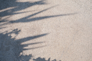 Leaves Shadow on Concrete floor background