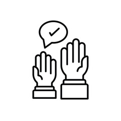 Act Of Parliament Vector icon