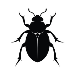 beetle black silhouette