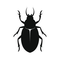 beetle black silhouette
