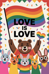 Naklejka premium pride month flag, happy pride month, gay pride month, lgbt, happy pride, pride flag, month flag, pride flag, flag pride, gay, national pride day, american pride month, pride flag with blank space, rai