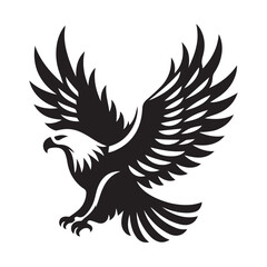 Fototapeta premium Eagle Silhouette Graphics Collection