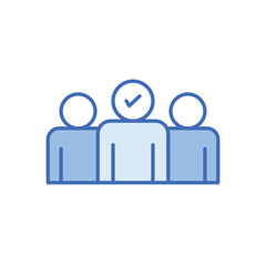 Coattail Effect  Vector icon