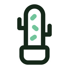 cactus icon for illustration 
