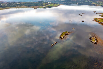 Gweebarra bay in County Donegal, Republic of Ireland