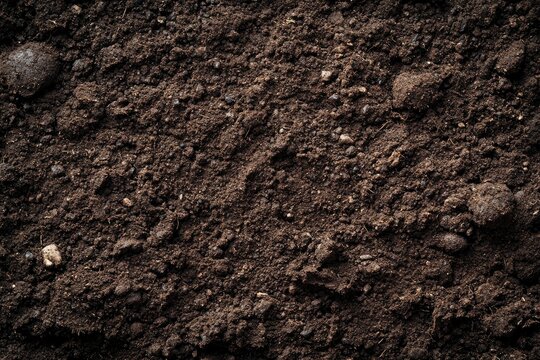 Earthy texture of soil