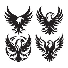 Obraz premium Majestic Eagle Vector Illustrations