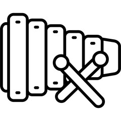 Xylophone Icon