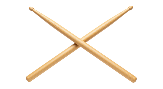 Isolated Drum Sticks