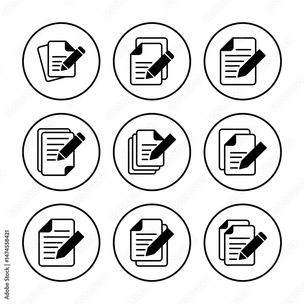 Poster note icon vector. notepad icon vector