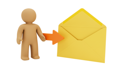 Isolated sending mail