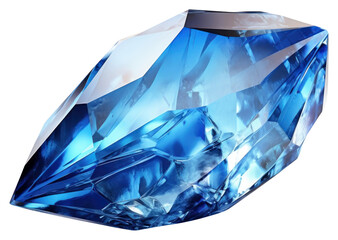 PNG Blue gemstone jewelry diamond.