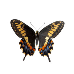 Naklejka premium Eastern Tiger Swallowtail Butterfly Close-Up