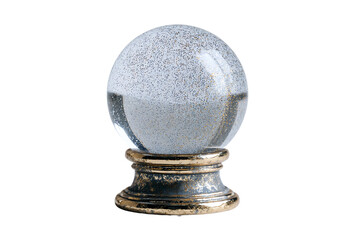 Crystal ball, white isolate background