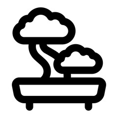 bonsai icon for illustration 