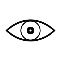 human eye vector illustration