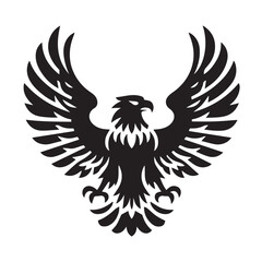 Obraz premium Eagle Silhouettes Vector Collection