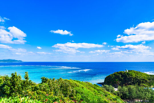 奄美大島 の あやまる岬 からの 絶景 パノラマ 【 鹿児島県 奄美市 の 風景 景色 】
