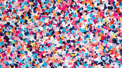 Abstract Colorful Paint Splatter Texture Background