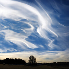 Obraz premium Where Clouds Dance