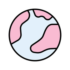 Earth Vector Icon