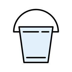 Bucket Vector Icon