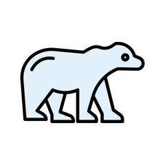Polar Bear Vector Icon