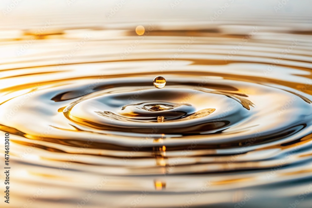 Poster stunning high-resolution water surface texture background image with deep depth of field