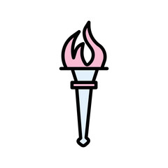 Liberty Torch Vector Icon