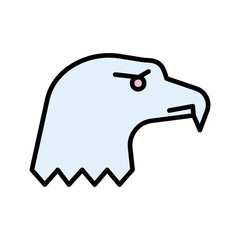 Bald Eagle Vector Icon