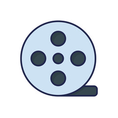 Film Role Vector icon