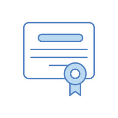 Certificate Icon vector