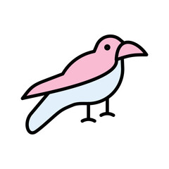 Crow Vector Icon