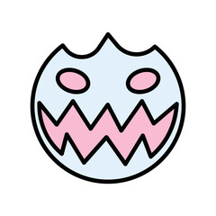 Halloween Mask Vector Icon