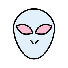 Alien Vector Icon