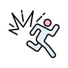 Displaced People Vector Icon