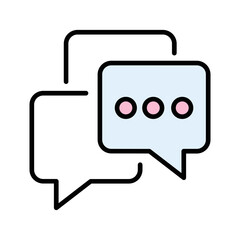 Testimonial Page Vector Icon