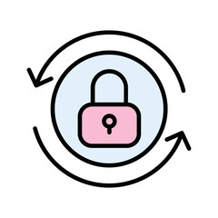 Secure Access Vector Icon