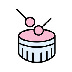 Drum Vector Icon