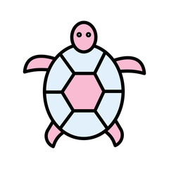 Obraz premium Turtle Vector Icon