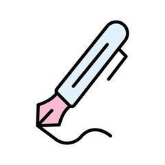 Teacher Pen Vector Icon